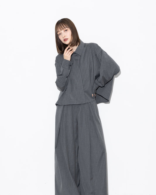 Pinstripe Blouse