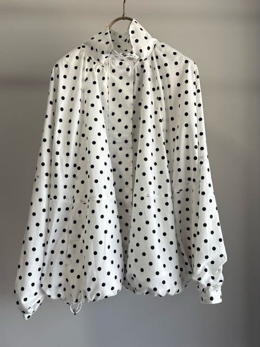 Dot Blouson Jacket