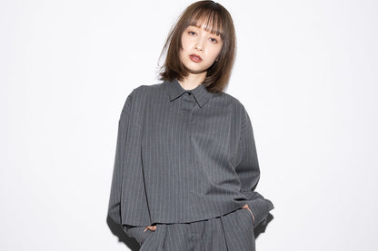 Pinstripe Blouse
