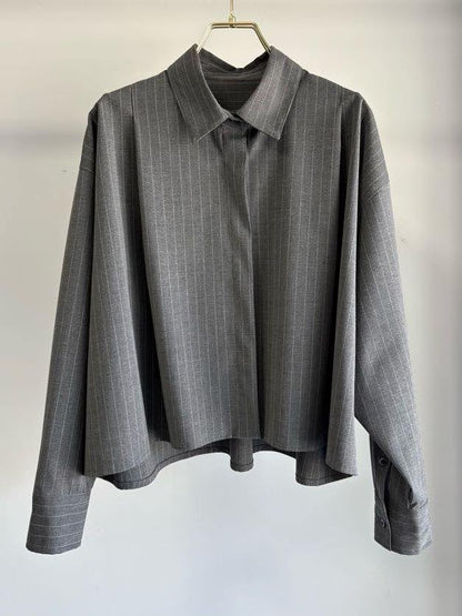 Pinstripe Blouse