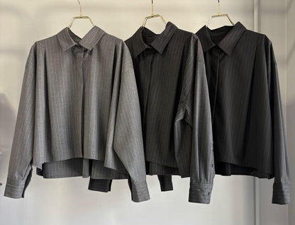 Pinstripe Blouse