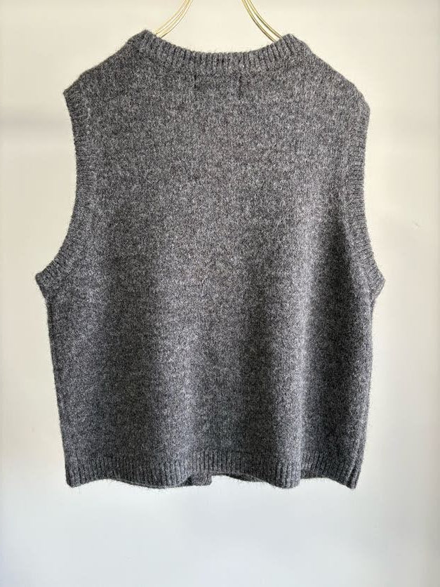 Cord Embroidery Vest
