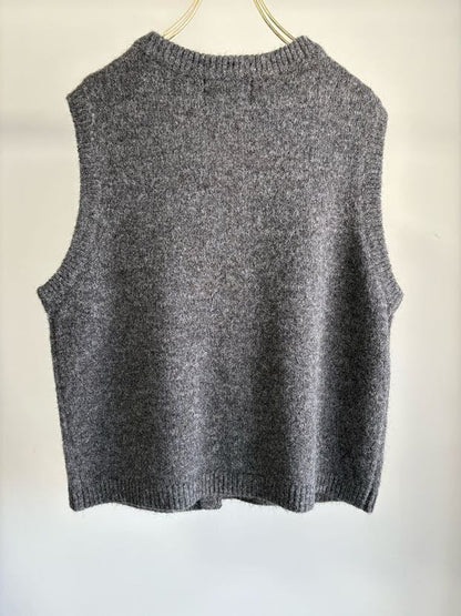 Cord Embroidery Vest