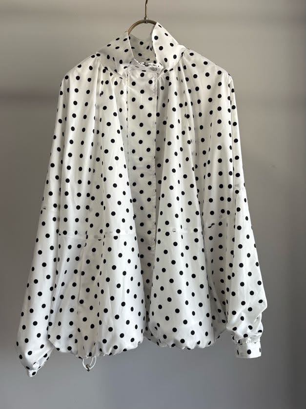 Dot Blouson Jacket