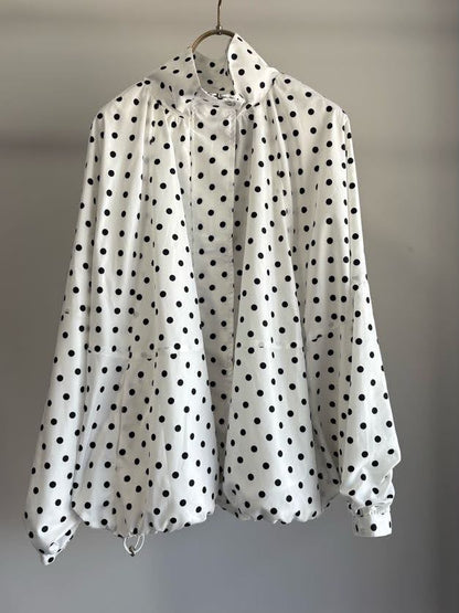 Dot Blouson Jacket