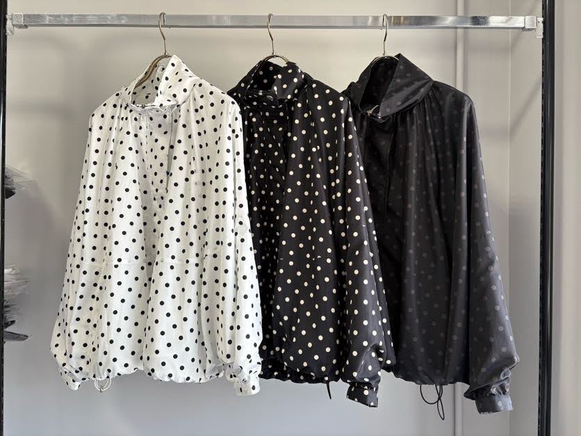 Dot Blouson Jacket