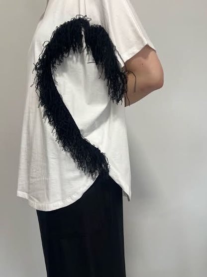 HEART fringe Tee