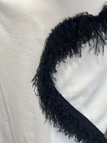 HEART fringe Tee