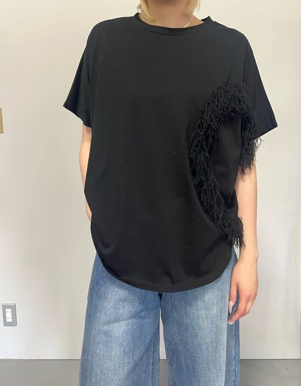 HEART fringe Tee