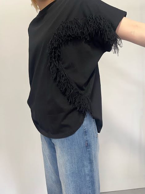 HEART fringe Tee