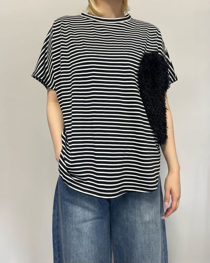 HEART border Tee