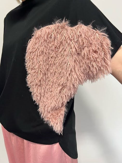 HEART fringe Tee
