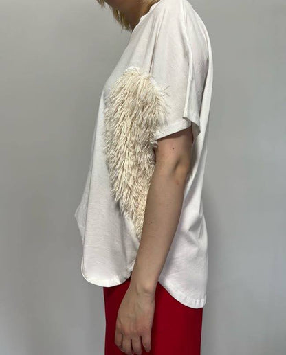 HEART fringe Tee