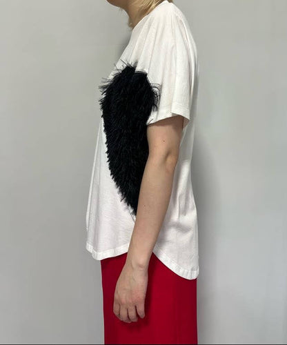 HEART fringe Tee