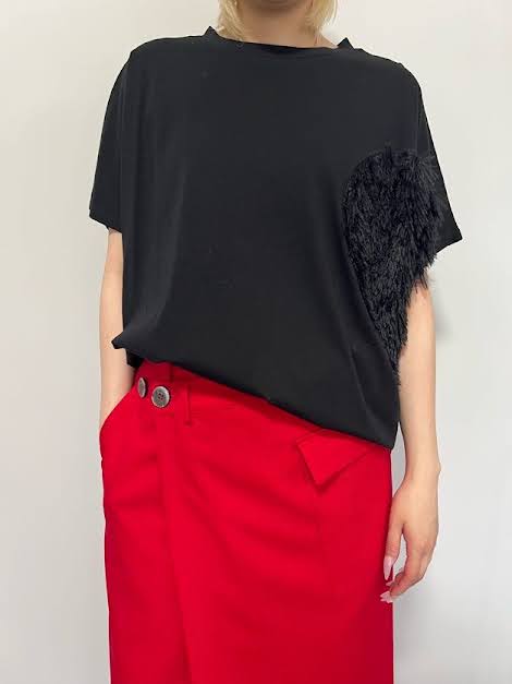HEART fringe Tee